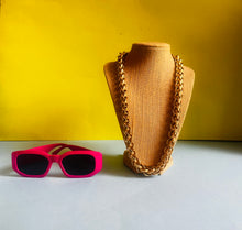 Load image into Gallery viewer, Vintage chunky gold plated chain unisex statement necklace
