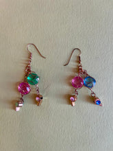 Load image into Gallery viewer, Vintage Retro pop art whistle dangle earrings
