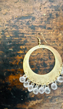Load image into Gallery viewer, Vintage gold dangle earrings
