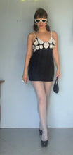 Load image into Gallery viewer, Vintage sequin chanel inspo reworked micro mini dress - Small

