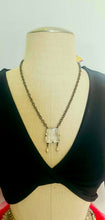 Load image into Gallery viewer, Reworked Art Deco one of a kind crystal necklace
