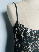 Load image into Gallery viewer, Vintage classic lace midi dress - size S M
