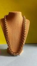Load image into Gallery viewer, Vintage chunky gold plated chain unisex statement necklace
