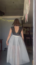 Load and play video in Gallery viewer, Reworked custom made Tulle ballerina skirt - small. Reserved for Sarah
