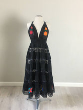 Load image into Gallery viewer, Vintage Redesigned baby doll Hippie Dress  SMALL
