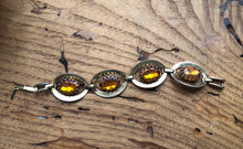 Load image into Gallery viewer, Vintage 60&#39;s Art Deco chunky crystal bracelet
