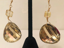 Load image into Gallery viewer, Gorgeous handmade chandelier disco earrings
