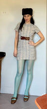 Load image into Gallery viewer, Vintage 60s Mod tweed mini dress  Small
