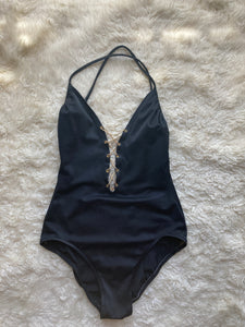 Amazing vintage 80s one piece swimsuit:bodysuit  S M