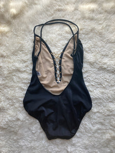 Amazing vintage 80s one piece swimsuit:bodysuit  S M
